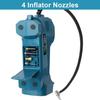 Waitley Air Compressor, Electric Inflator for Cars, Motorcycles, Bicycles, and Floats, 160 PSI, 1034 kpa, Makita Compatible, 18V, Compatible with Fren