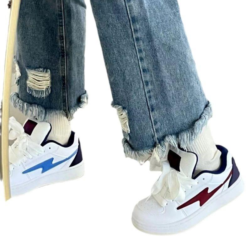 Mandarin Duck Bread Shoes Women's Lightning Autumn New Original Design Couple Retro Platform Casual Board Shoes