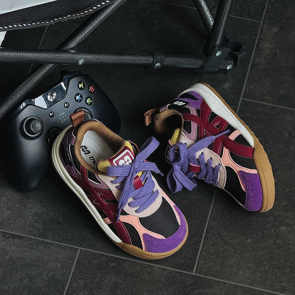 XSHX devil shoes | Autumn boys and girls Velcro leather surface is easy to take care of Wenzhou classmates non-slip rubber wide head stable root