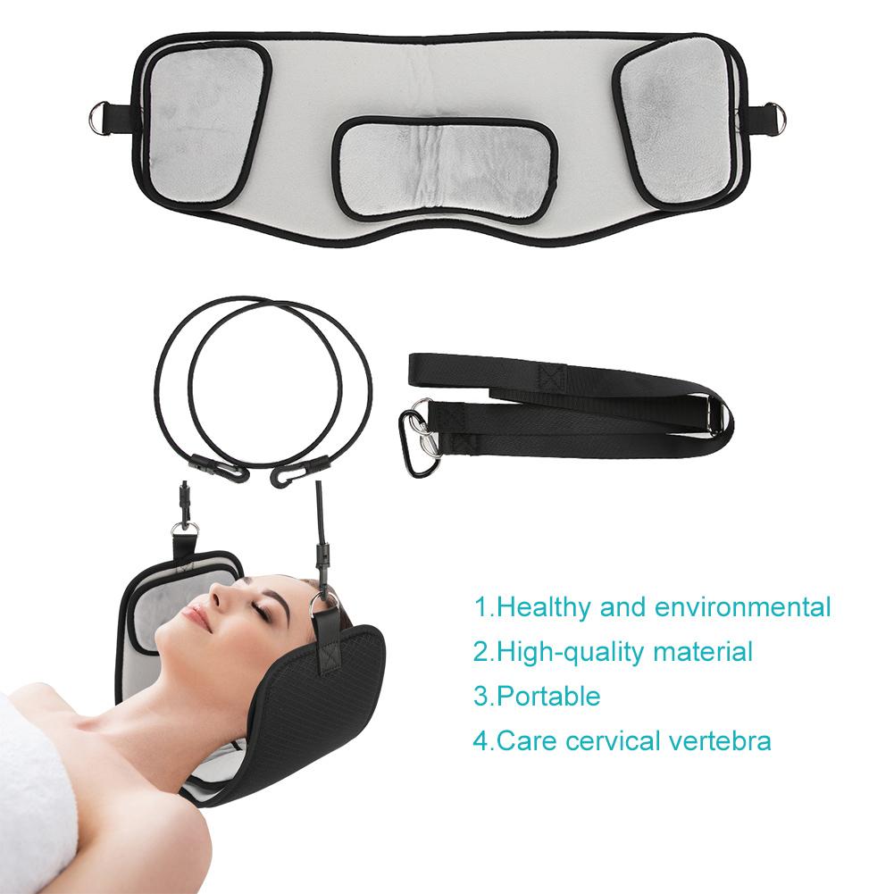Portable Head Neck Traction Massage Pain Relief Relax Device Traction Hammock