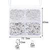 500Pcs/Box Jewelry Making Kit Lobster Clasps & Jump Rings With Box For Diy Chain Necklace Bracelet Anklet Supplies Connectors