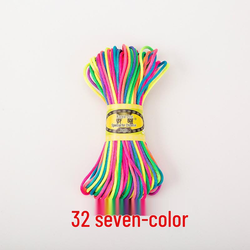 Korean Jade and Chinese Knot Weaving Cord - 20 Meters (No. 5 & No. 7)