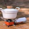 1 Set Stark kompatibler Herdbrenner Anti-Rutsch-Halterung Nicht verformbares quadratisches Gas-Camping-Werkzeug zum Kochen im Freien
