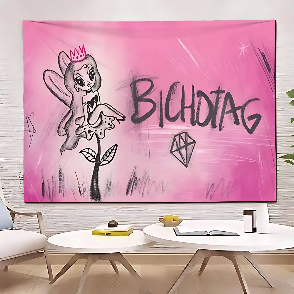 Sängerin KKarol G Bank Wandteppich Personalisierbare Wandteppiche Verschiedener Stile Wandbehang Promi-Fotodruck Wandbehang