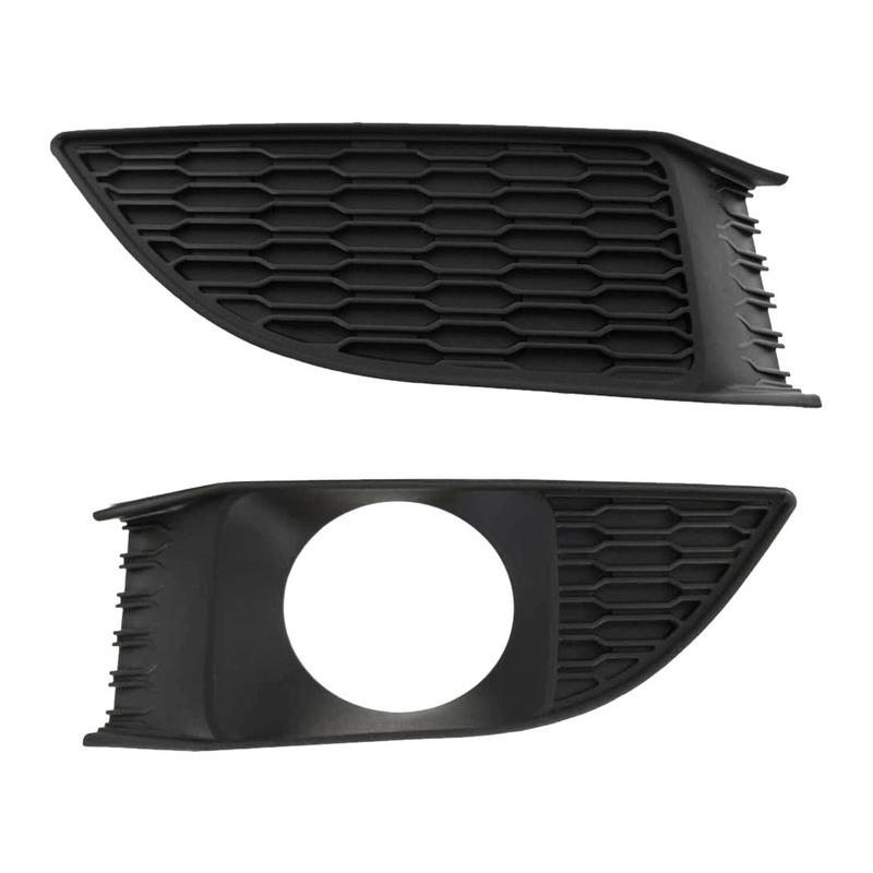 Front Bumper Fog Light Grille Fog Lamp Bezel Cover for Dodge Charger 2011 2012 2013 2014 68092614AA 5182372AA