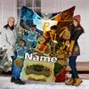 Personalized Custom Name Blanket - Avatar The Last Airbender Print Design,Blanket for Sofa,Bed,Travel,Camping - Soft and Warm, Great Gift