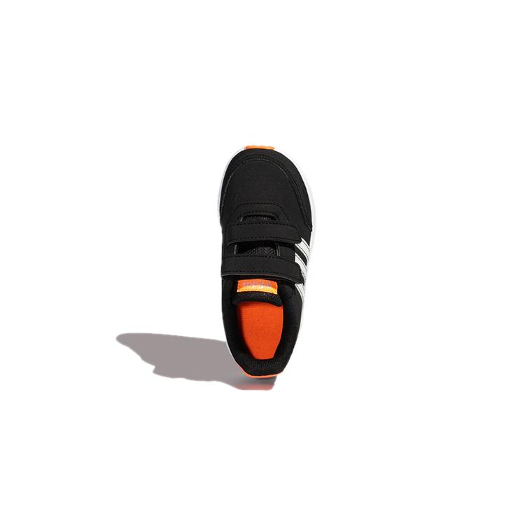 Adidas Neo Vs Switch 2 Abrasion Resistant Low top Toddler Shoes Black White Infant And Toddler EG1592