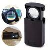 2Pcs Jewelry Magnifying Glass Led Loupe Magnifier Illuminated30x Pull-type Magnifier