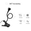 Clip-On Desk Lamp for Students: Bright Bedside & Study Light