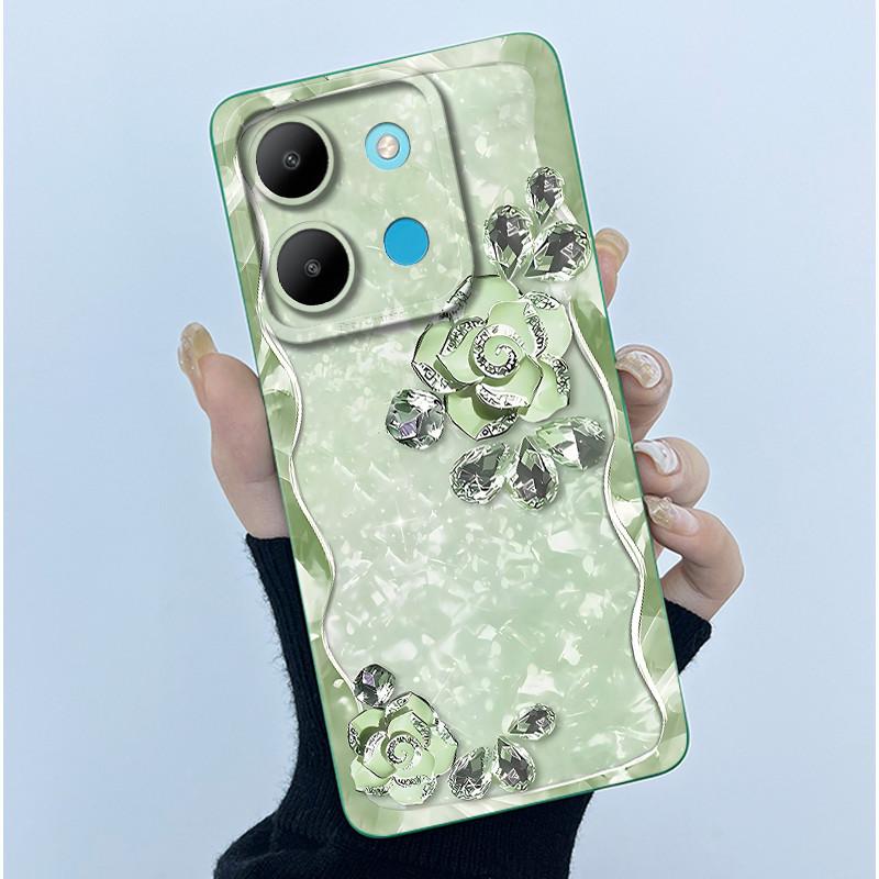 For Infinix Smart 7 X6515 Case Smart 7 HD X6516 Fashion Simplicity Cover Soft Silicone Phone Case For infinix Smart7 Plus Shells