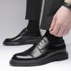 Cartelo Men's Formal Leather Derby Shoes