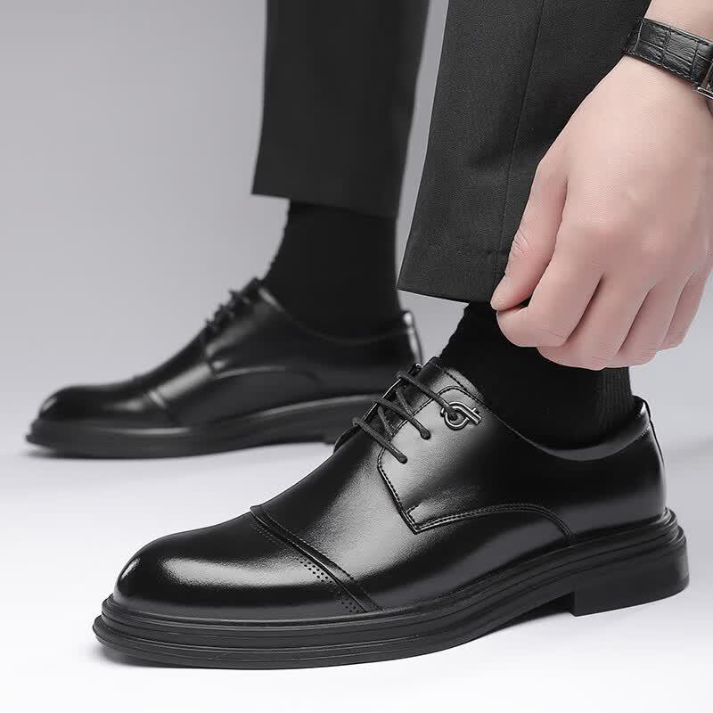 Cartelo Men's Formal Leather Derby Shoes