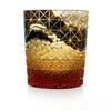 Ręcznie rzeźbione kryształowe szklanki do whisky Edo Kiriko