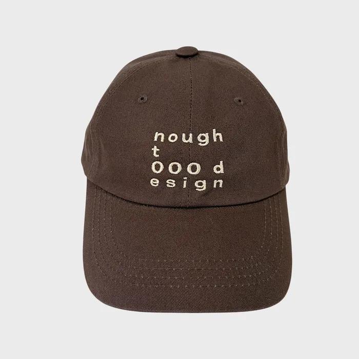 000Design Logo Ball Cap / Brown