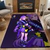 Cartoon Girls Anime Carpet Floor Rug Washable Anti-Slip Unique Decor for Living Room Play Room Girls Bedroom Popular Rug