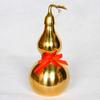 4/4.5 Inch Copper Gourd Ornament Smooth Wealth Gourd Figurine Brass Gourd Statue  Chinese Luck