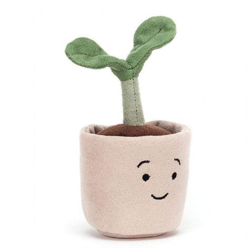 

JELLYCAT Naughty Smiling Seedlings Plant Doll 12cm