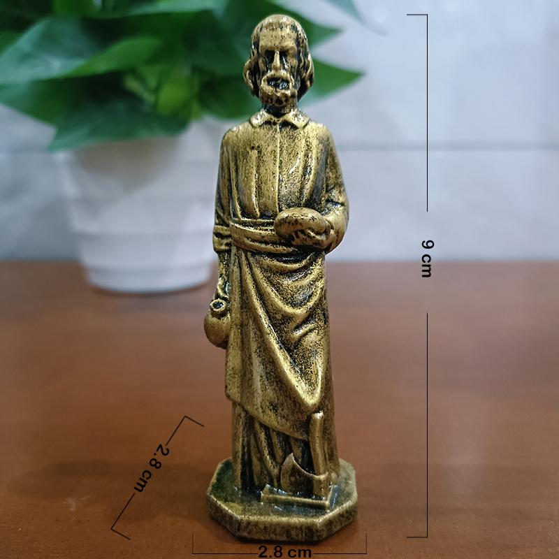 Gold Westmon Works St Joseph Statue For Selling Homes With Instruction Card Real Estate Patron Saint Pack Resin Figurines Crafts