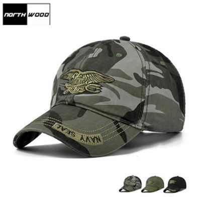 Czapka z daszkiem Camo Męska czapka kamuflażowa Męskie kapelusze i czapki Snapback dla dorosłych