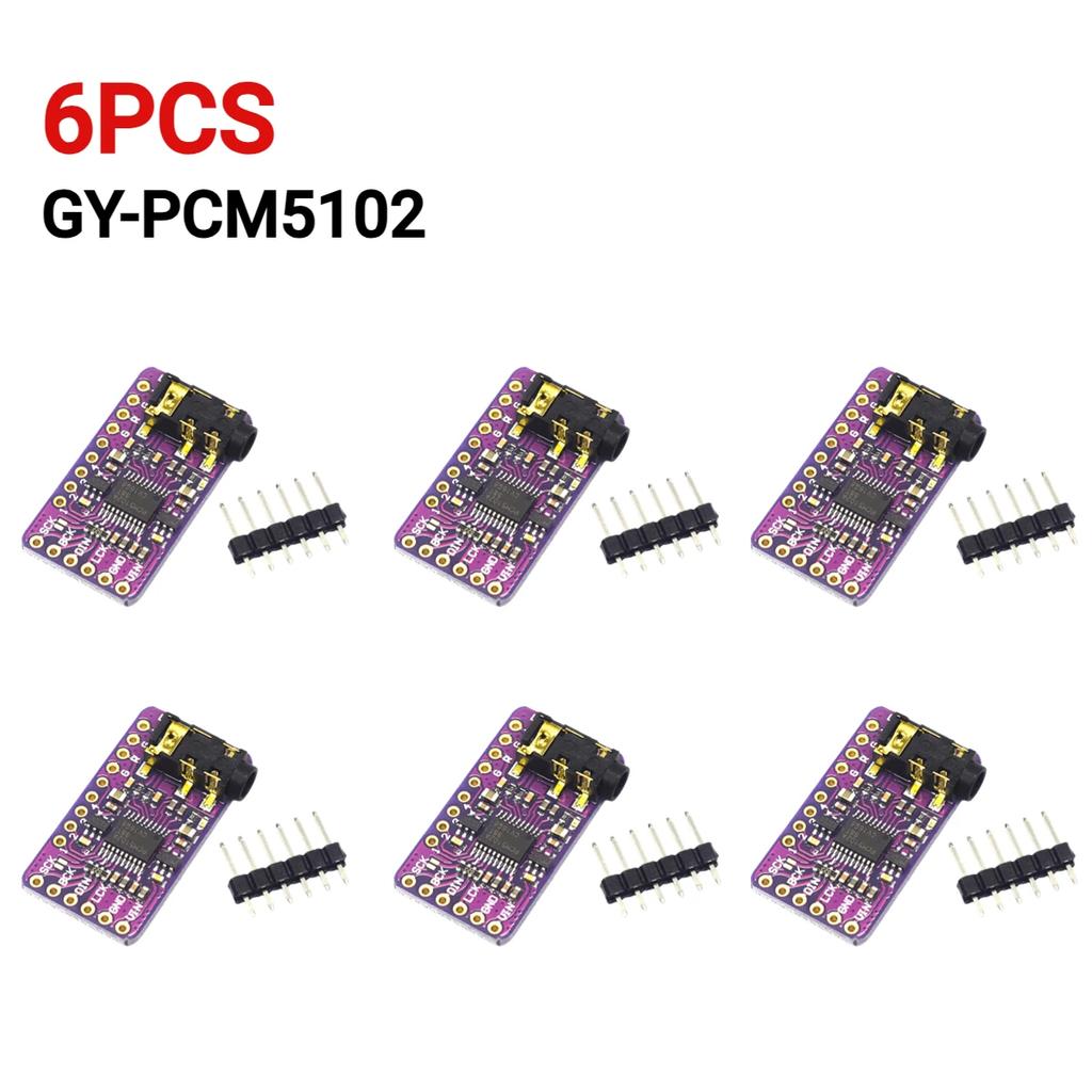 PCM5102 Digital Audio DAC Decoder Module I2S IIS Interface Lossless Digital Audio DAC Decoder Module for Arduino Raspberry Pi