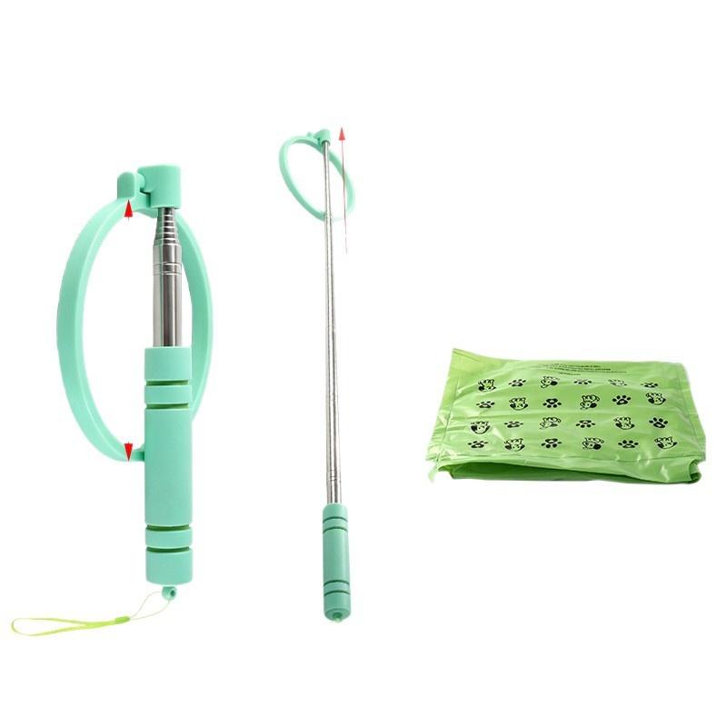 Portable Pet Poop Picker Dog Pooper Scooper Outdoor Walking Poop Shovel Waste Pick Picker Scoop Collect Puppy Cleaning Supplies