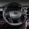 Steering Wheel Trim 2pcs ABS Carbon fiber For Toyota Tundra 2022 2023