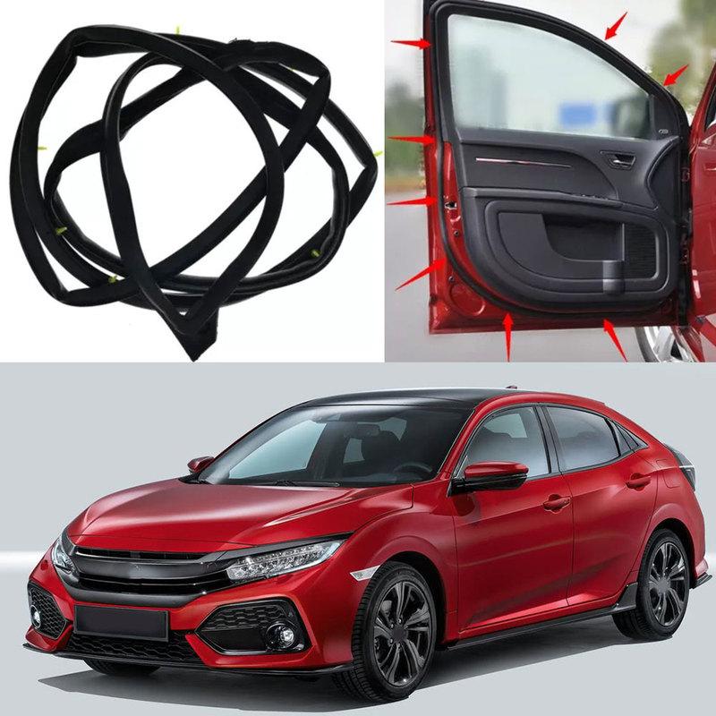 Car Door Weatherstrip Moulding Seal Strip Front Rear Left Right For Honda Civic 2012 2013 2014 2015 72350-TR3-A01 Accessories