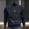 Trendy Snowflake Print Slim Fit Plus Velvet Hoodie - Autumn/Winter Casual Long Sleeve