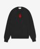 ALEXANDER McQUEEN Skull Print Sweatshirt - Black / 807302Q1Bby1000