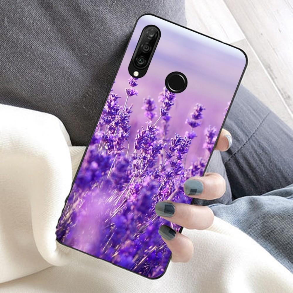 Infinity On Purple Flower Phone Case For Huawei Honor 10 Lite 9 20 7A Pro 9X Pro 30 Pro 50 Pro 60 Pro 70 Pro Plus