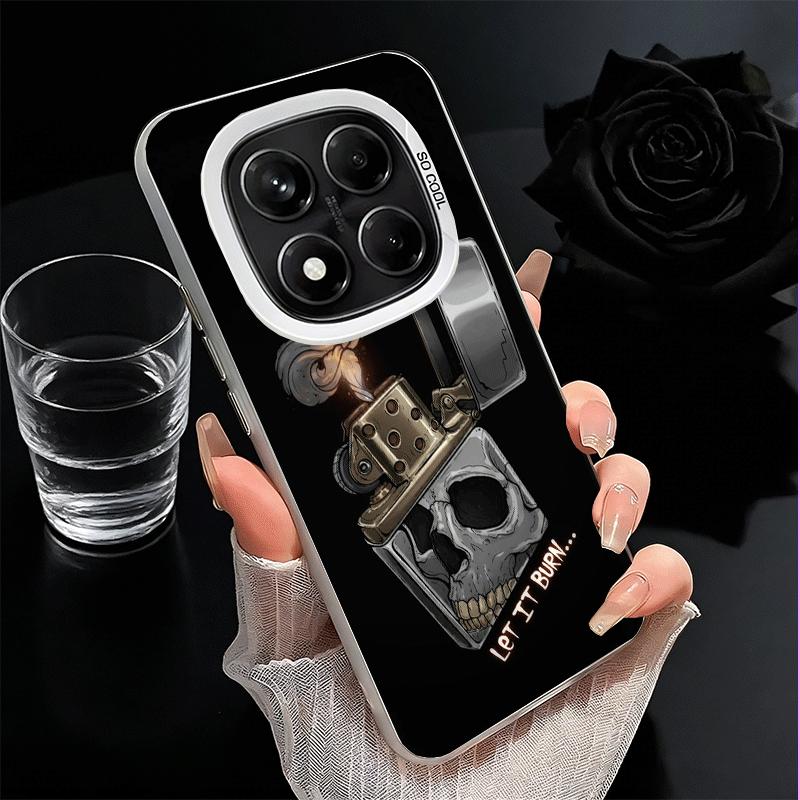 Lighter Cool Pattern Soft Phone Case for Xiaomi Redmi Note 13 14 15 Pro Plus 12S 12 11S 11 11T 10S 10 Shockproof Cover Back Shel