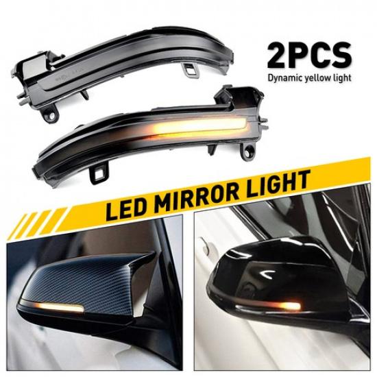 

Sequential Fit BMW 14-18 Series 2 F23 F22 LED Side F87 Mirror Turn Signal Lights