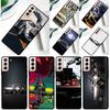Back To the Future DeLorean Phone Case For Samsung Galaxy S25 Ultra S9 S10 S20 S21 FE S22 S23 S24 Plus S24 Ultra Cover