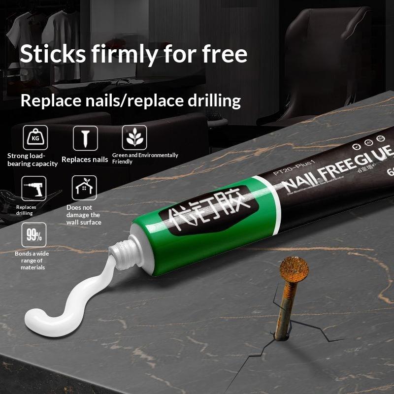 All-Purpose Quick Dry Nail-Free Adhesive Ultra Strong Heavy Duty Sealant for Window Door Gap Sealing Household Repair