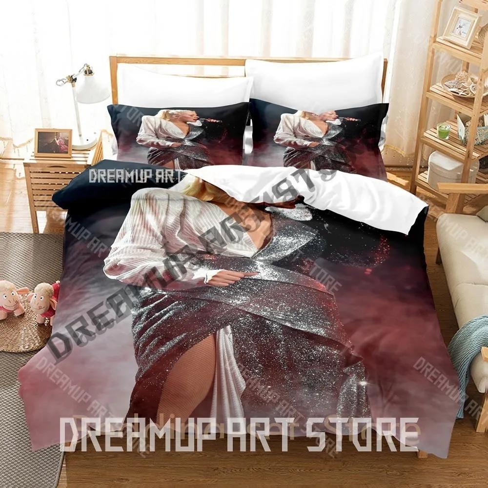 3D Print Christina Aguilera Bedding Set Single Twin Full Queen King Size Bed Set Adult Bedroom Duvetcover Sets Cool Bed She