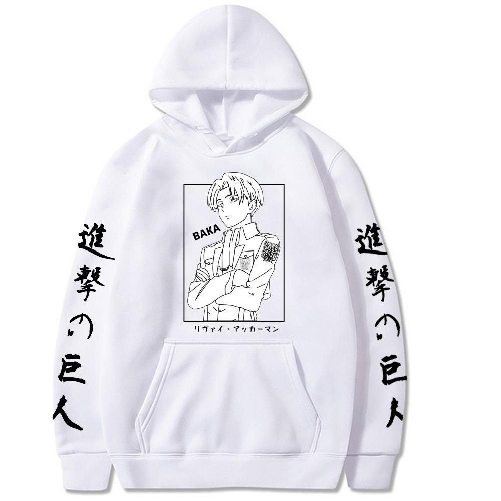 Attack on Titan Hoodies Women Long Sleeve Hooded Sweatshirts Unisex Cool Casual Streetwear Y2K Street Fashion Clothing