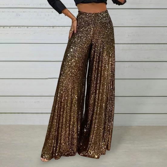 Pantalon Long extensible, confortable, charmant, Sexy, ample, boîte de nuit, vêtements féminins, habillage