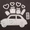 Cutting Die Gift Box Car Pattern Educational Toys Carbon Steel Craft Album Stencils Dies for Kids