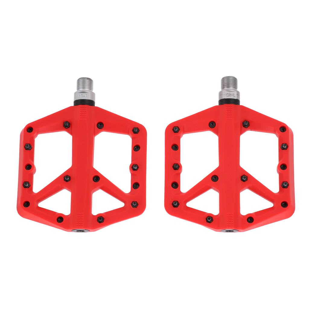1 Pair Bike Pedal Anti Slip Nylon       Flat Pedals for Road Mountain Bike
