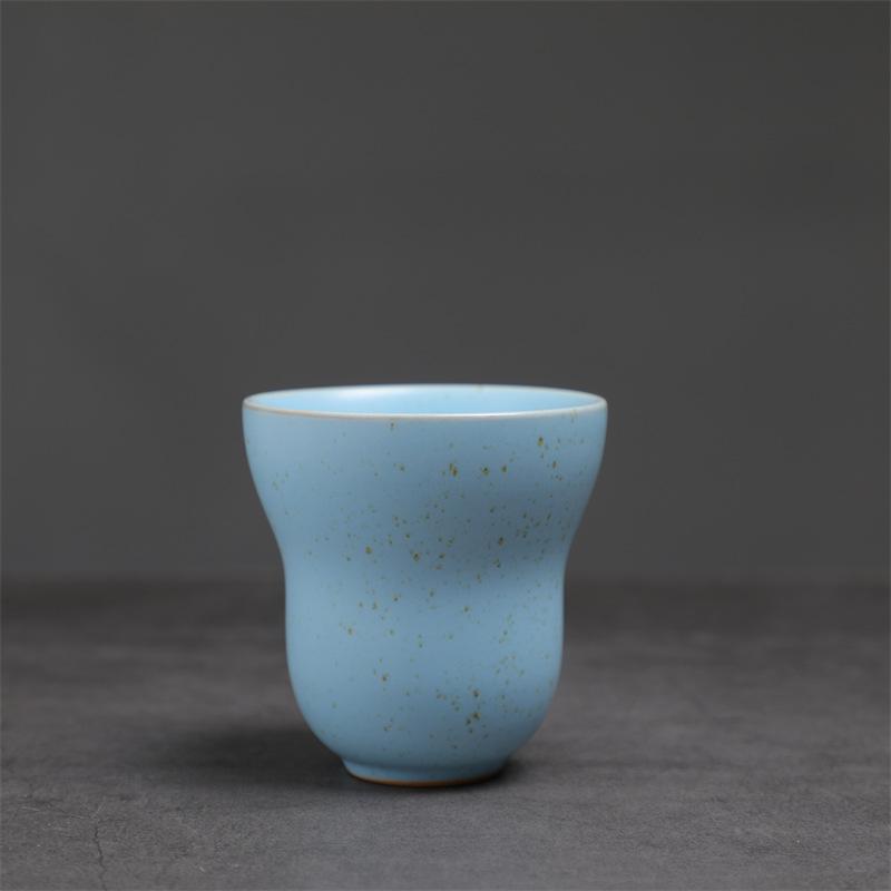 Retro Ceramic Master Cup Espresso Coffee Cup Household Afternoon Tea Small Cup Creative Kung Fu Teacup