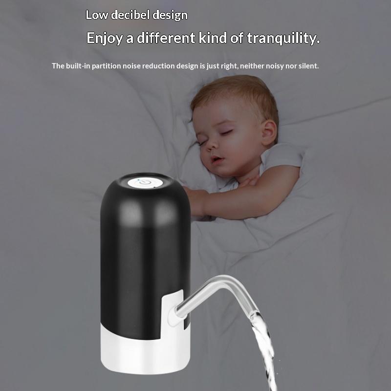 Automatischer Wasserspender Pumpe USB-Aufladung Tragbar Wasserflaschenpumpe Einfach zu bedienen