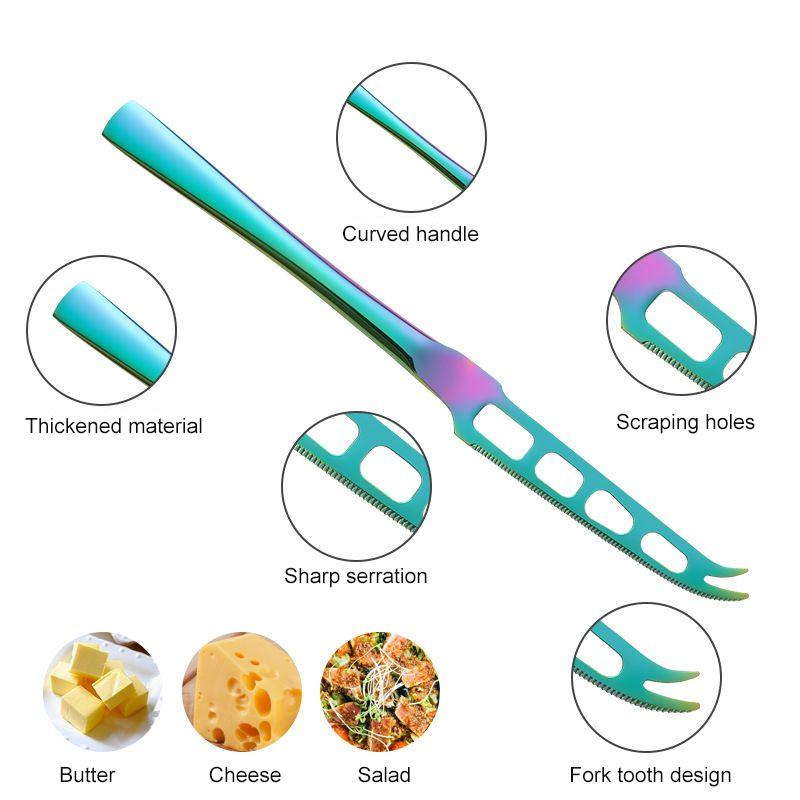 Stainless Steel Butter Knife Cream Cutter Knife Bread Jam Knife Cheese Spreaders Utensil Knife Tools Kaşar Dilimlemee