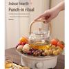Naijiang Electric Ceramic Tea Stove and Glass Teapot Set