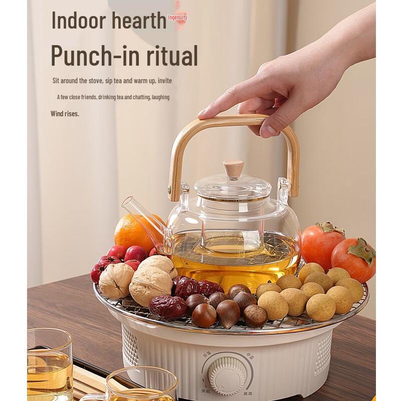 Naijiang Electric Ceramic Tea Stove and Glass Teapot Set