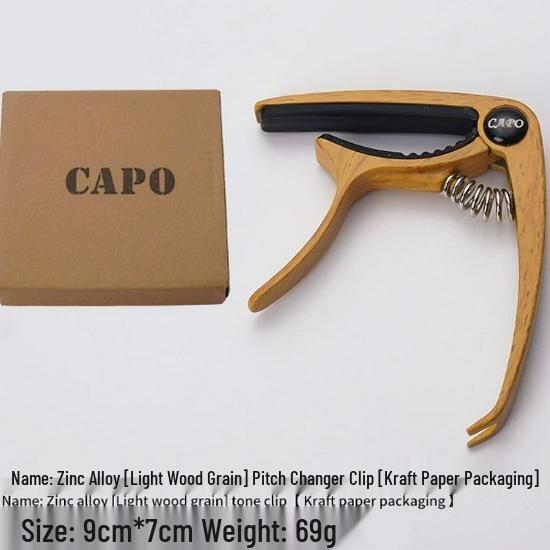 Personalized Engraving Guitar Capo with String Pins – High-End Valentine's Day Musical Gift