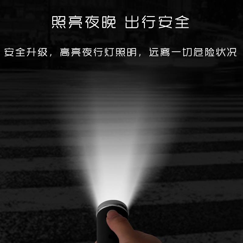 Rotatably Adjustable LED Flashlight Umbrella, Oversized Folding Wind-resistant Car Business Umbrella, Advertising Gift Umbrella