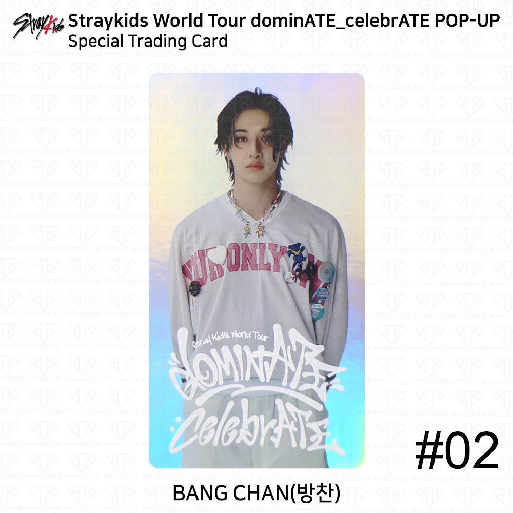 

Stray Kids Мировой тур DominATE CelebrATE POP-UP Специальная торговая карта KPOP K-POP Bangchan #2