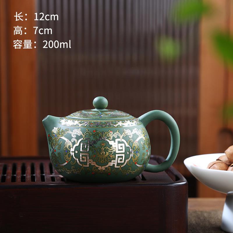 

Chinese Style Purple Clay Tea Set Travel Portable Kung Fu Tea Set Traditional Household Teapot Teacup Kung Fu Teaware Gift New