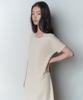 Bopeu Rune Half-Sleeve Long Dress (Ecru)