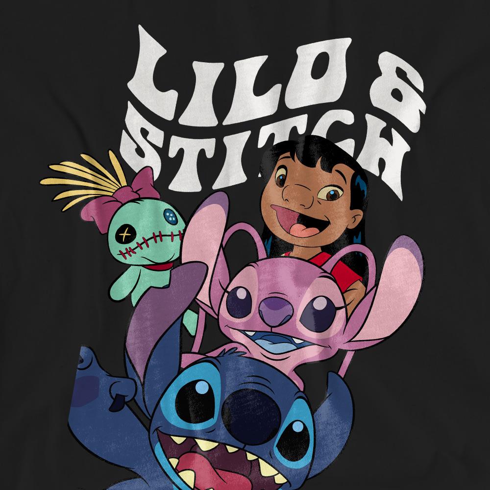 Lilo & Stitch Unisex Adult Character Montage T-Shirt